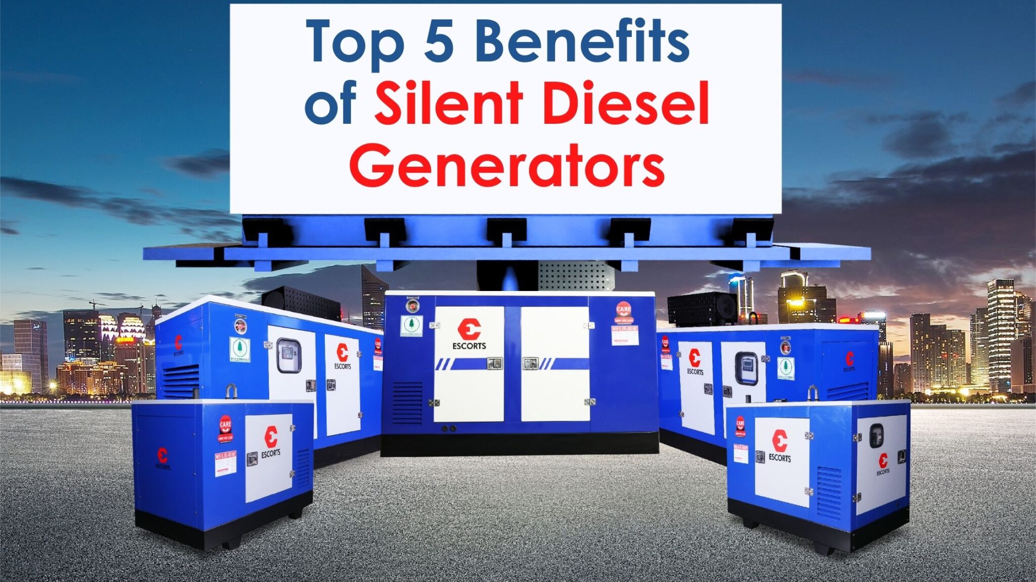 Revealing The Top 5 Benefits Of Silent Diesel Generators Kews Group